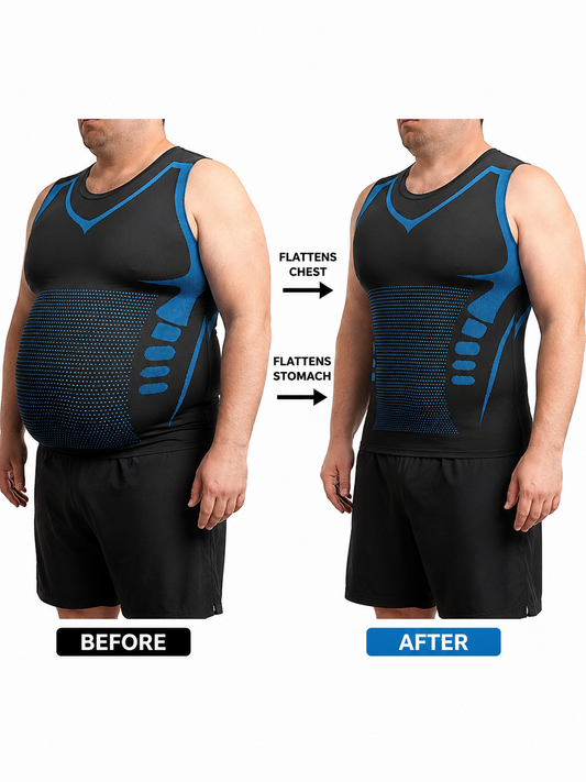 Men’s Compression Tank Top – Slimming & Posture Support