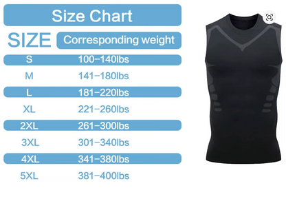 Men’s Compression Tank Top – Slimming & Posture Support