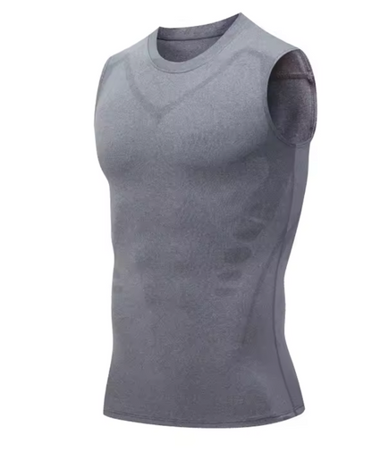 Men’s Compression Tank Top – Slimming & Posture Support